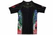 Photo5: BULL TERRIER Rashguard HOUOU Short Sleeve Black (5)
