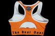 Photo2: BULL TERRIER Ladies Bra Top 2.0 Orange (2)