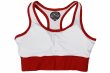 Photo6: BULL TERRIER Ladies Bra Top 2.0 White/Red (6)