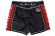 Photo5: BULL TERRIER Fight Shorts Short Fit TRADITIONAL 2.0 Black/Red  (5)