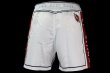 Photo3: BULL TERRIER Fight Shorts Short Fit TRADITIONAL 2.0 White/Red (3)