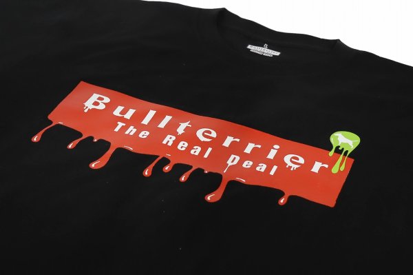 Photo3: BULL TERRIER T-Shirts PAINT Black (3)