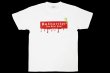 Photo1: BULL TERRIER T-Shirts PAINT White (1)