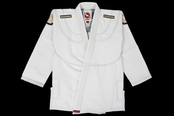 Photo1: BULLTERRIER Jiu-Jitsu Gi PLAID White (1)