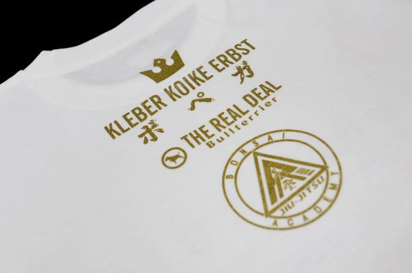 Photo4: BULL TERRIER KLEBER KOIKE KING T-Shirts White (4)