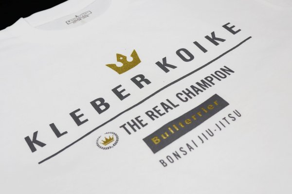 Photo3: BULL TERRIER KLEBER KOIKE KING T-Shirts White (3)