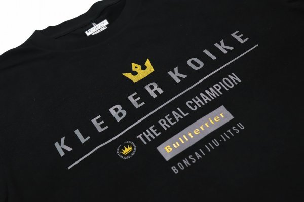 Photo3: BULL TERRIER KLEBER KOIKE KING T-Shirts Black (3)