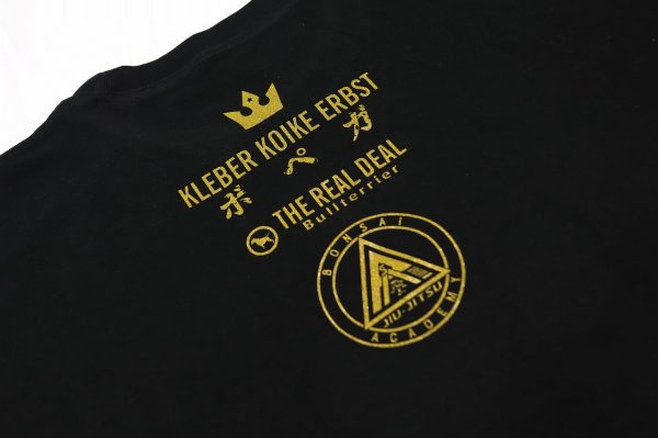 Photo4: BULL TERRIER KLEBER KOIKE KING T-Shirts Black (4)