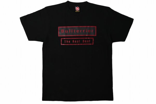 Photo1: BULL TERRIER T-Shirt WBOX Black/Black/Red (1)