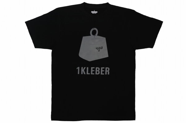 Photo1: BULL TERRIER x KLEBER KOIKE 400g T-Shirt Black (1)