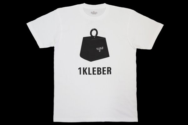 Photo1: BULL TERRIER x KLEBER KOIKE 400g T-Shirt White (1)