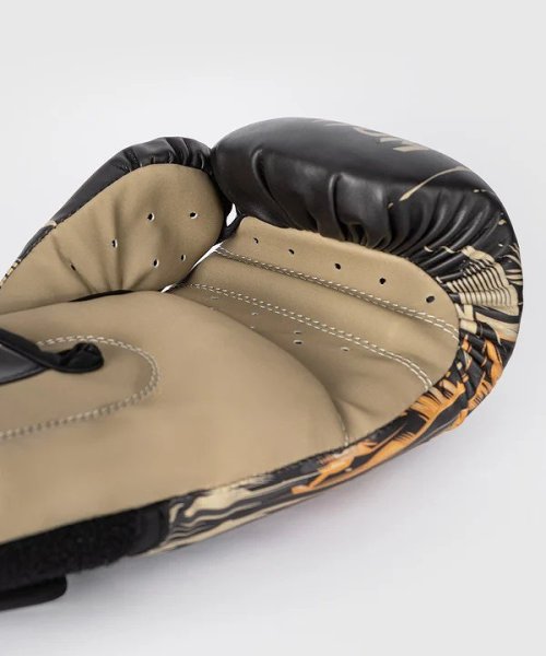 Photo6: VENUM Boxing Glove TIGER Black/Neon Orange (6)