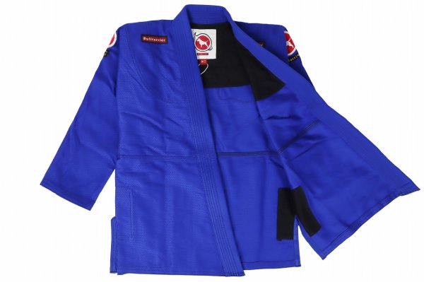 Photo2: BULLTERRIER Kids Jiu Jitsu Gi BASIC DX Blue (2)