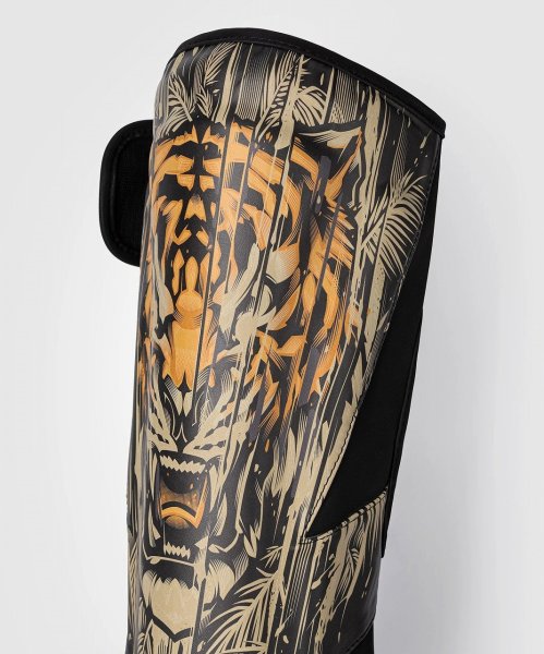 Photo3: VENUM Shin Guard TIGER Black/Neon Orange (3)