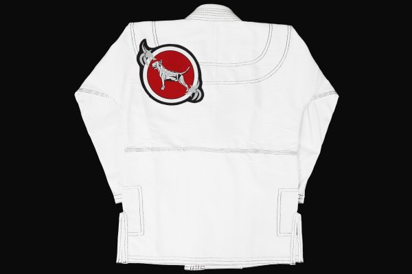 Photo3: BULLTERRIER Kids Jiu Jitsu Gi BASIC DX White (3)