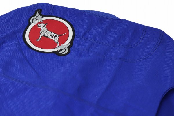 Photo6: BULLTERRIER Kids Jiu Jitsu Gi BASIC DX Blue (6)