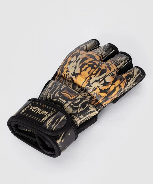 Photo3: VENUM MMA Glove TIGER Black/Neon Orange (3)