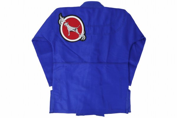 Photo3: BULLTERRIER Kids Jiu Jitsu Gi BASIC DX Blue (3)