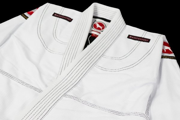 Photo5: BULLTERRIER Kids Jiu Jitsu Gi BASIC DX White (5)