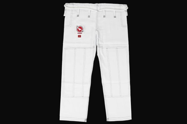 Photo4: BULLTERRIER Kids Jiu Jitsu Gi BASIC DX White (4)