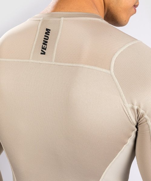 Photo6: VENUM Rashguard G-Fit AIR Long Sleeve Sand (6)