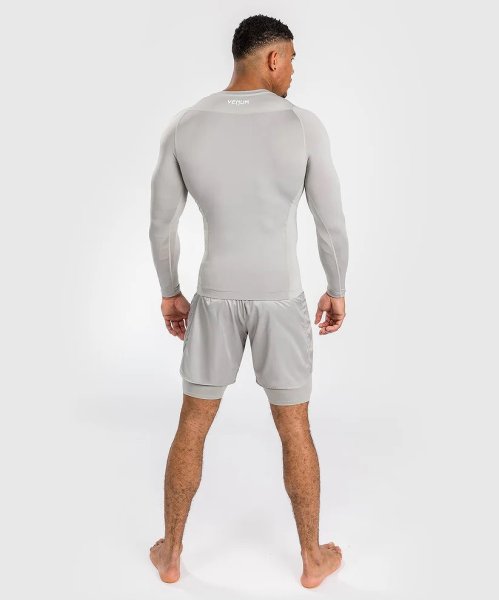 Photo3: VENUM Rashguard ATTACK Long Sleeve Sand (3)