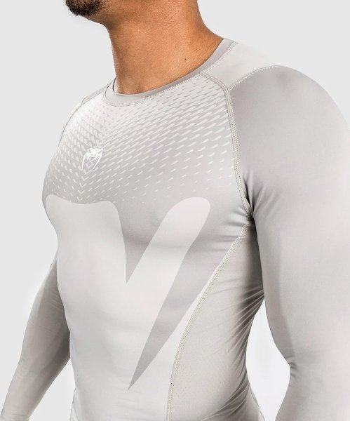 Photo4: VENUM Rashguard ATTACK Long Sleeve Sand (4)