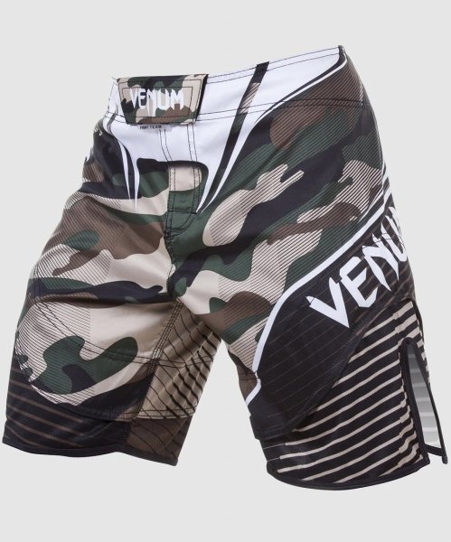 Photo1: VENUM Fight Shorts CAMO HERO Green/Brown (1)
