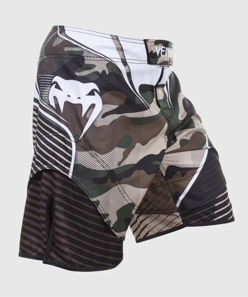 Photo3: VENUM Fight Shorts CAMO HERO Green/Brown (3)
