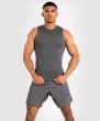 Photo1: VENUM Rashguard CONTENDER Sleeveless Gray (1)