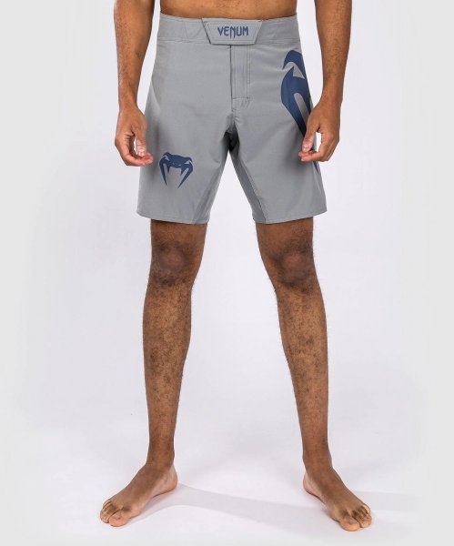 Photo1: VENUM Fight Shorts LIGHT 5.0 Gray/Blue (1)