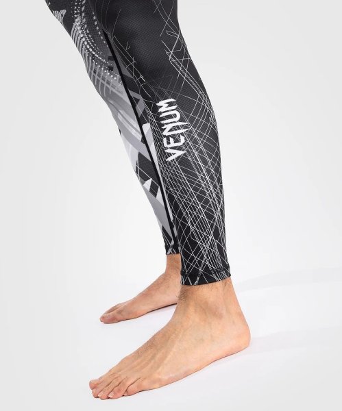 Photo7: VENUM Long Spats GORILLA JUNGLE Black/White (7)