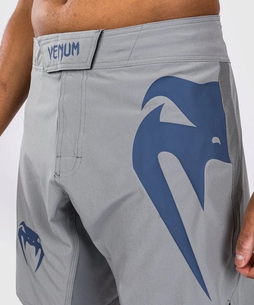 Photo4: VENUM Fight Shorts LIGHT 5.0 Gray/Blue (4)