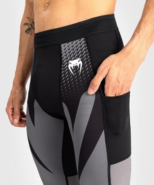 Photo4: VENUM Long Spats ATTACK Black (4)