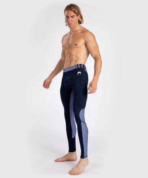 Photo2: VENUM Long Spats TEMPEST Navy/Blue (2)