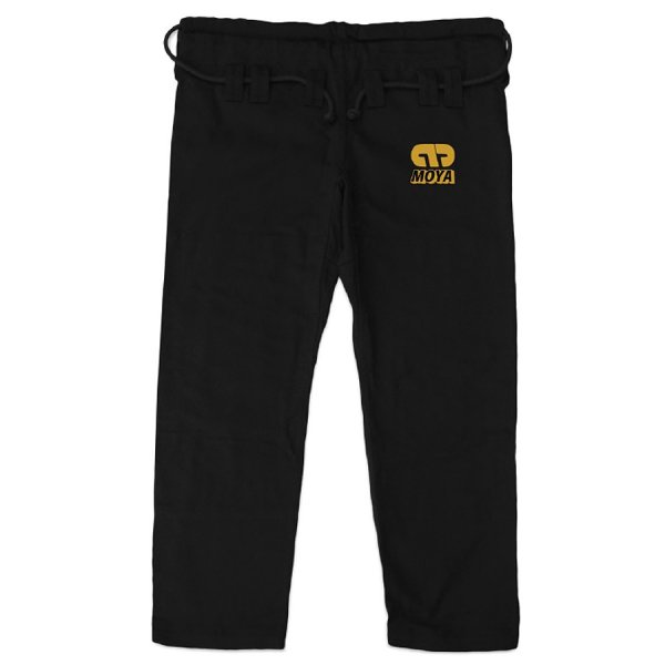 Photo2: MOYA BRAND Jiu Jitsu Gi STANDARD ISSUE X Black/Gold (2)