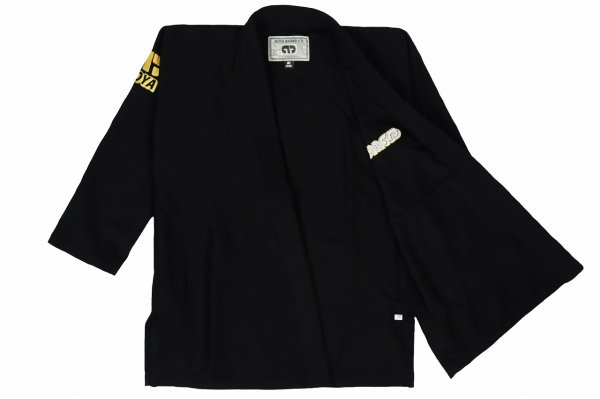 Photo4: MOYA BRAND Jiu Jitsu Gi STANDARD ISSUE X Black/Gold (4)