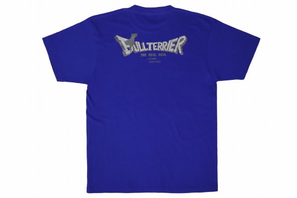 Photo1: BULL TERRIER T-Shirt BT QUEST Blue (1)