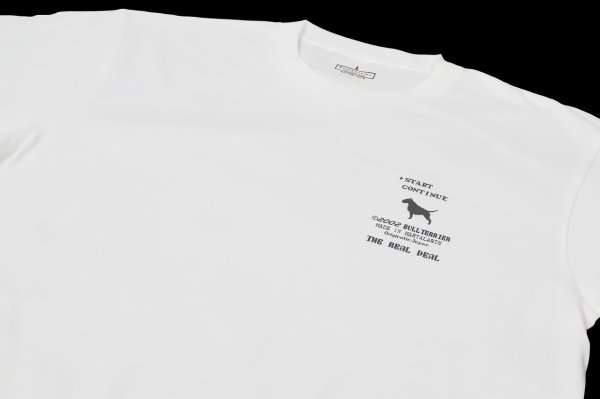 Photo3: BULL TERRIER T-Shirt BT QUEST White (3)