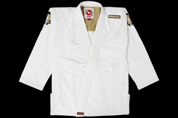 Photo1: BULLTERRIER Jiu Jitsu Gi LUX White (1)