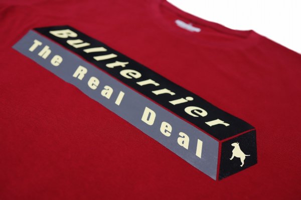 Photo3: BULL TERRIER T-Shirt 3D BOX Wine (3)