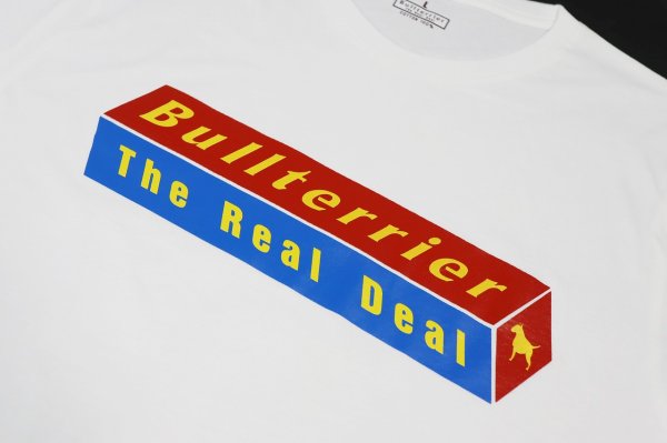 Photo3: BULL TERRIER T-Shirt 3D BOX White (3)