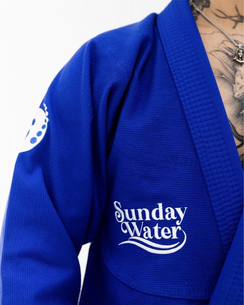 Photo10: SUNDAY GROCERY STORE Jiu Jitsu Gi Water Blue (10)