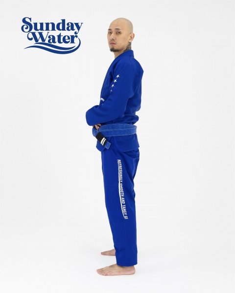 Photo9: SUNDAY GROCERY STORE Jiu Jitsu Gi Water Blue (9)