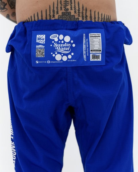 Photo14: SUNDAY GROCERY STORE Jiu Jitsu Gi Water Blue (14)