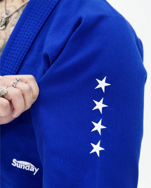 Photo11: SUNDAY GROCERY STORE Jiu Jitsu Gi Water Blue (11)