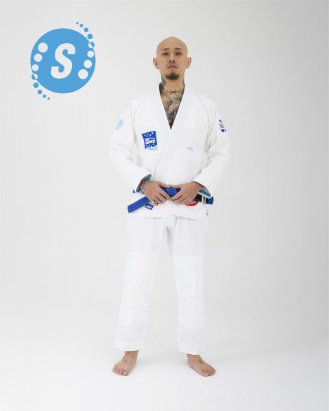 Photo6: SUNDAY GROCERY STORE Jiu Jitsu Gi Water White (6)