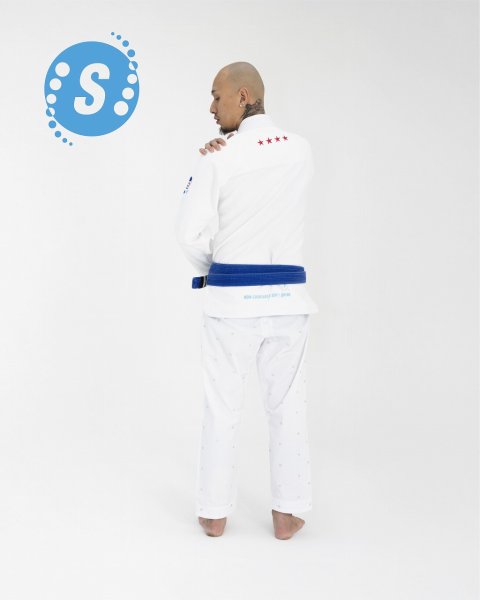 Photo8: SUNDAY GROCERY STORE Jiu Jitsu Gi Water White (8)