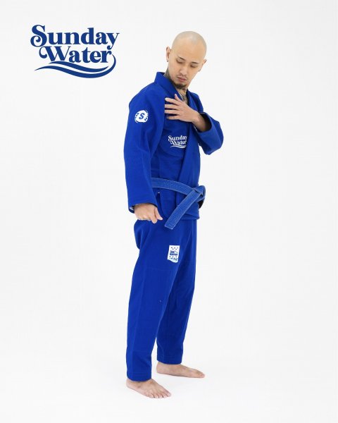 Photo7: SUNDAY GROCERY STORE Jiu Jitsu Gi Water Blue (7)
