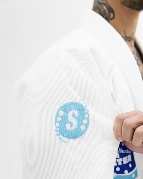Photo12: SUNDAY GROCERY STORE Jiu Jitsu Gi Water White (12)